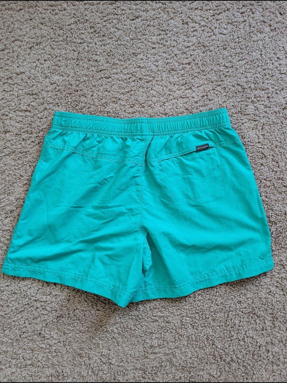 Columbia Womens Green Sandy River Omni-Shade Omni-Shield Hiking Shorts Small - Picture 2 of 9